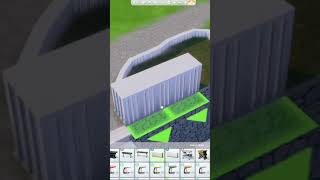 Building a small house with a cozy patio 🫶🛠️ #sims4 #thesims4 #sims4build #games #gaming #asmr