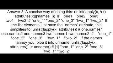 Extract names of second given level of nested list in R