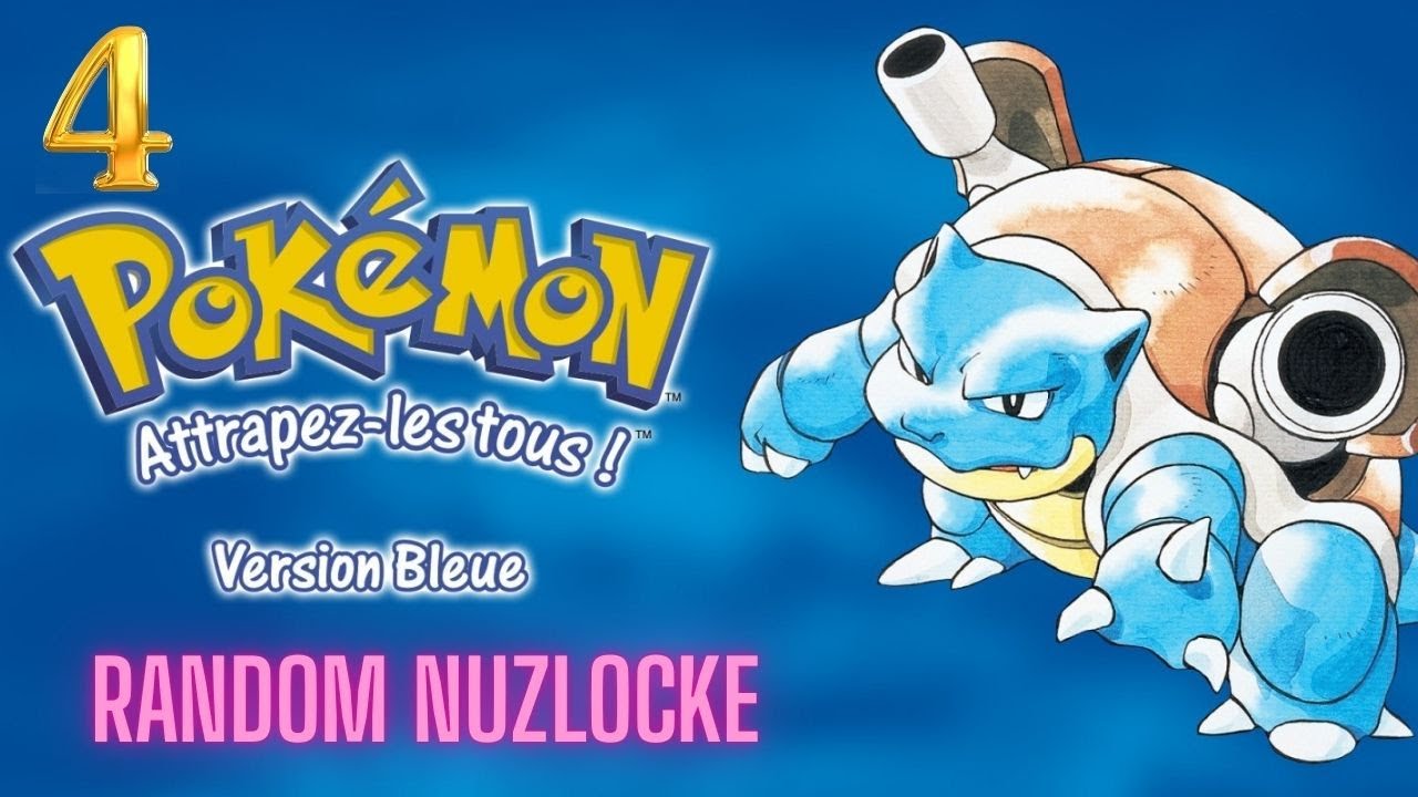 Pokemon Bleu RANDOM Nuzlocke #4 Malchance dans les zones !