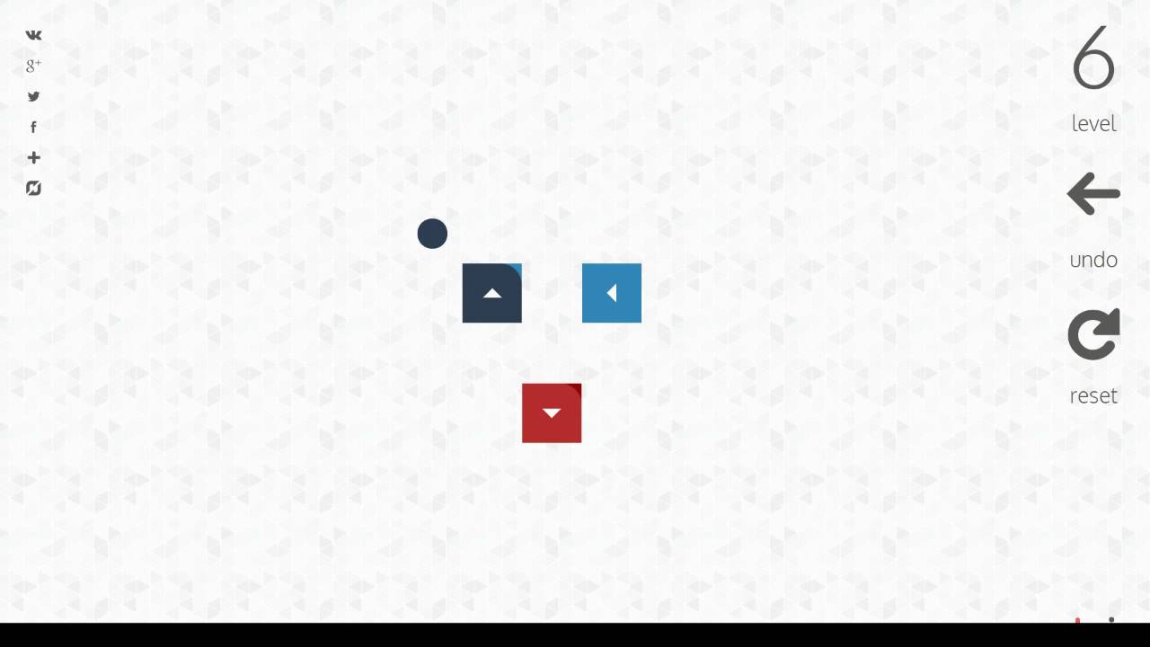 Game about squares lvl 6 Walkthrough