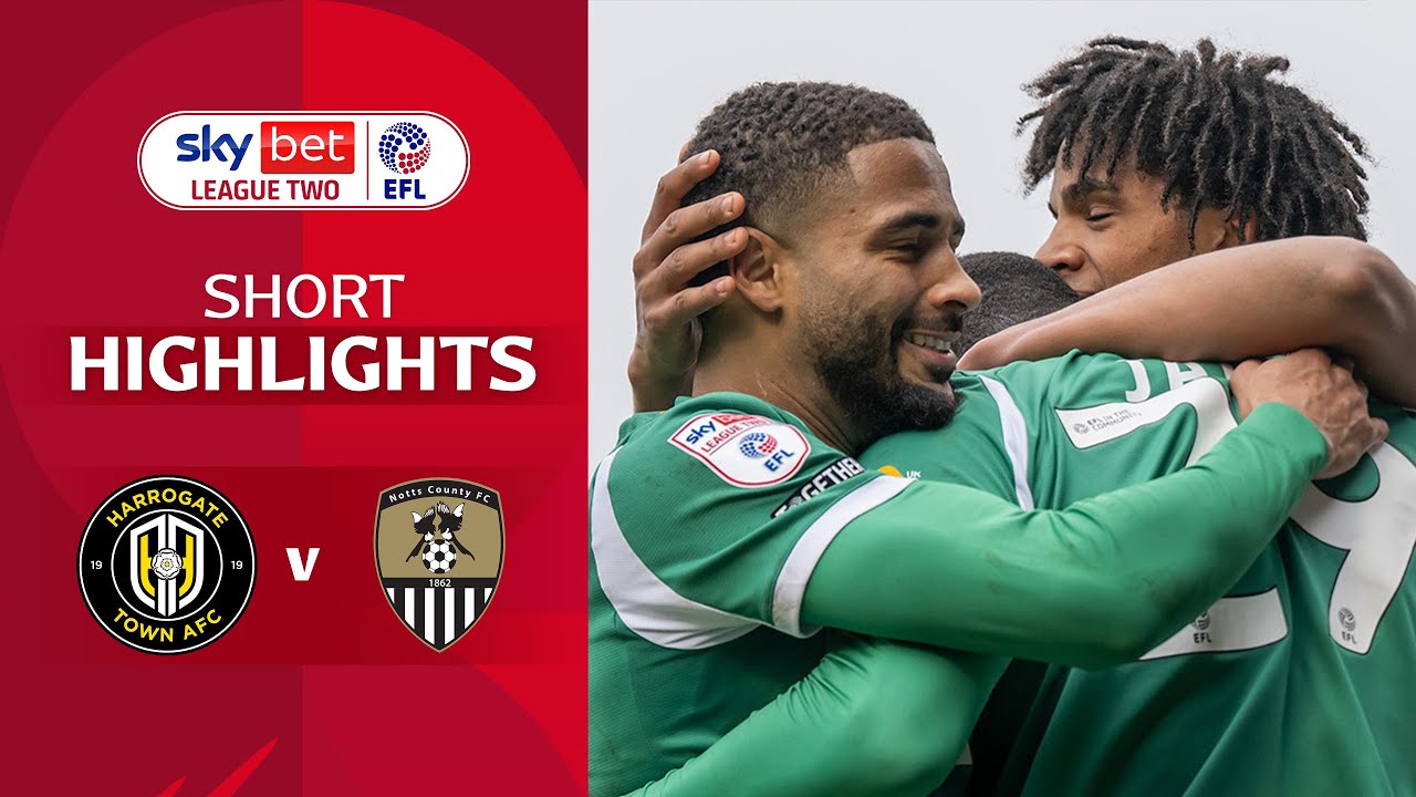 [Highlight] EFL League Two : Harrogate Town vs Notts County (28-03-69)