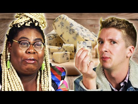 People Try Stinky Cheeses