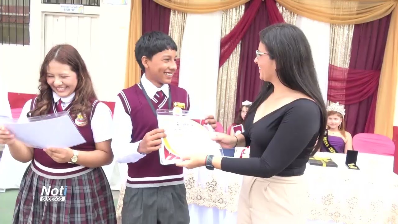 Clausura año lectivo U. E. Gonzalo Abad Grijalva