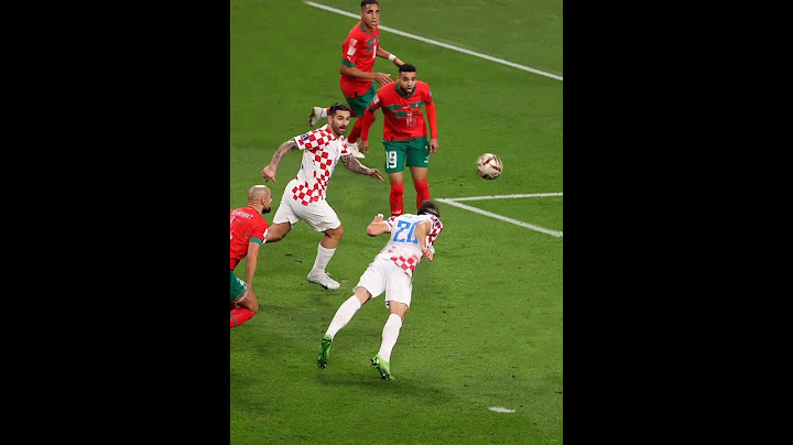 Croatia vs Morocco 2-1 Highlights | FIFA World Cup Qatar 2022 #shorts #football #fifa #youtubeshorts