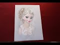 Elsa Эльза Холодное сердце Простые рисунки для срисовки карандашом Для начинающих Sketch of princes