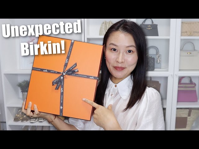 UNEXPECTED BIRKIN UNBOXING!😱🤩 Best 1st Mother’s Day gift🥹 class=