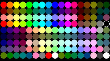 156 Colors Marble Race in Algodoo