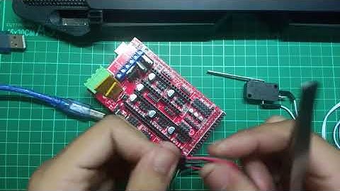 RepRap 3D Printer - Ramps 1.4 - EndStop Switch