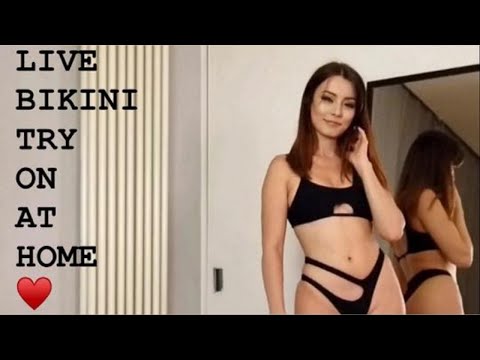 LIVE BIKINI TRY ON HAUL 2020