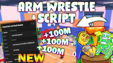 *NEW* Arm Wrestle Simulator Script (PASTEBIN 2023) (AUTOWIN, AUTOFARM BICEPS, HATCH EGG, )