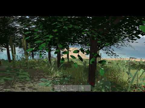 High density vegetation & some NPC fauna - Panda3D Devlog #5