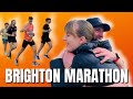 Brighton marathon 2023 race vlog sub 330 attempt