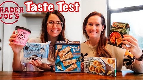Tasting 5 New Trader Joe’s Items with my Mom