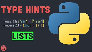 Lists Python Type Hints For Beginners