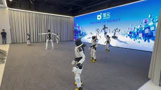 AGIBOT A3, X2 Robot Group Dance
