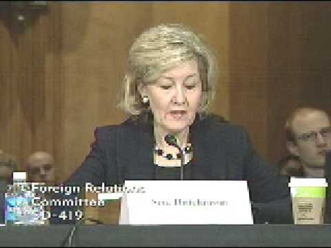 Senator Hutchison Speaks in Support of James B Ste...