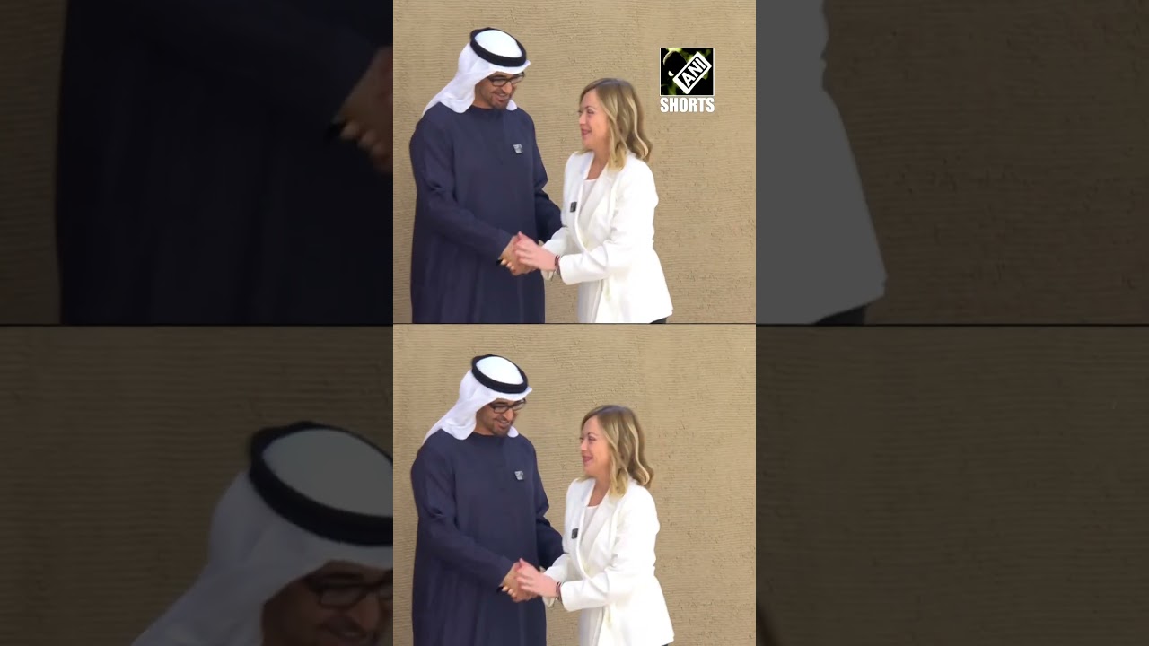 UAE: Italian PM Giorgia Meloni arrives at COP28 Summit in Dubai