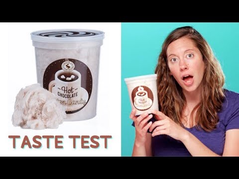 Hot Chocolate Cotton Candy Taste Test - Hot Chocolate Cotton Candy Taste Test