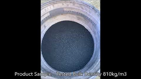 Carbon Char from Tyres Dense Phase Conveying Trial Video - Filquip