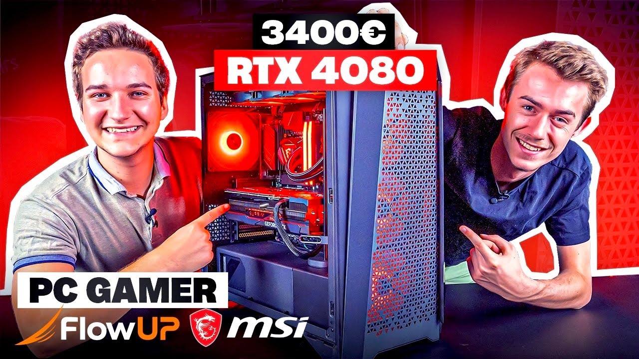 PC Gamer ORION - RTX 4080 - I7 13700KF / Boutique FlowUP