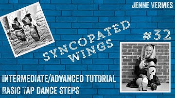LEARN TO TAP DANCE - SYNCOPATED WINGS - Free online dance class! - Tap Dance Step Tutorial