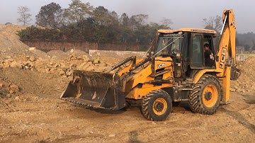 Significance Of JCB Loading Soil On Tractors In Remote Villages @droneplanet2040