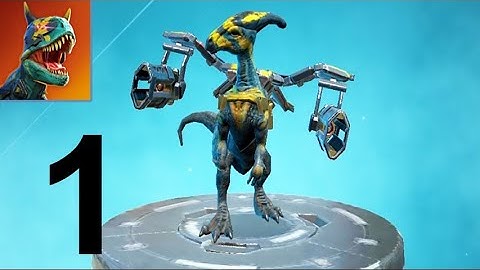 Dino Squad: TPS Dinosaur Shooter - Gameplay Walkthrough Part 1(iOS, Android)