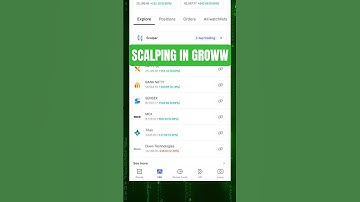 Scalping in Groww App | How to do scalping in groww app #scalping