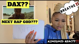 SOUTH AFRICA TOLD ME TO REACT‼️W T F 😱 | Dax - "THE NEXT RAP GOD" [One Take Video]