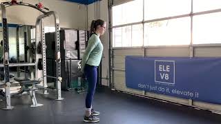 Behind the Back KB Hip Hinge
