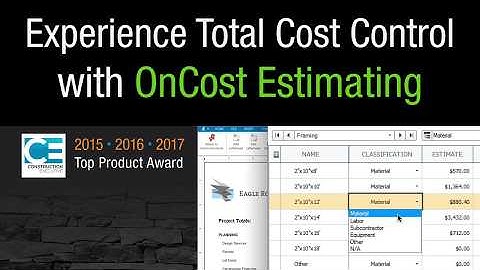 ConstructionSuite: Estimating and Reporting Webinar