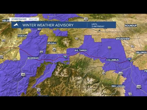 More snow Thursday into Friday morning - YouTube