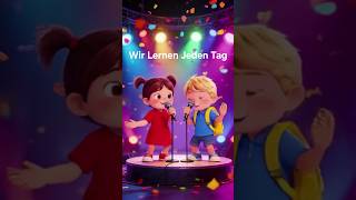 🎵 Deutsch Lernen: ABC & Zahlen Lied | German for Kids Teil Drei❤️#deutschlernen #kinderlieder