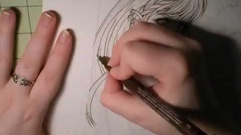 Real Time Drawing: Coloring with Copic Markers, Climbing Roses part2