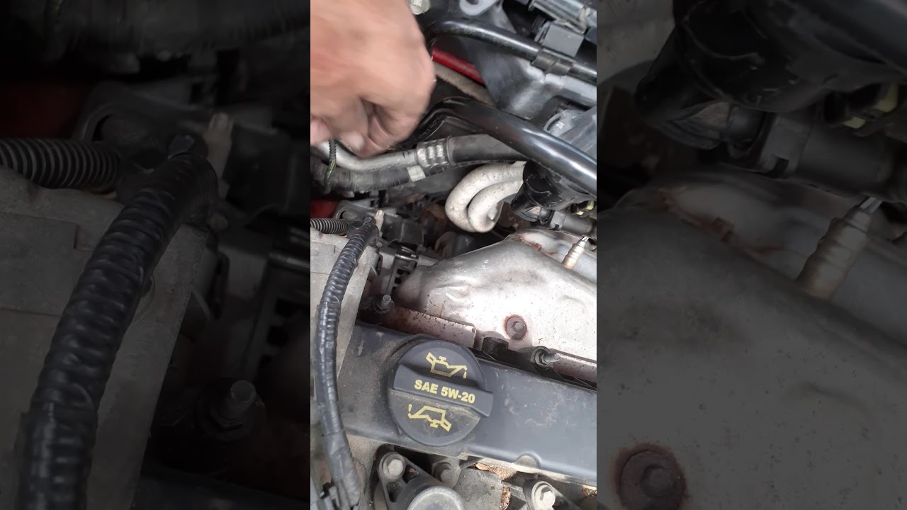 Part 4 replacing alternator on 2007 Ford Focus S - YouTube