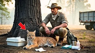 He Rescued a Burned Bobcat from the Fire — What Happened Years Later Will Touch Your Soul