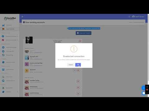 Bot Settings in SocialBot | Automate interaction with customer | Facebook/SMS/Email Marketing tool