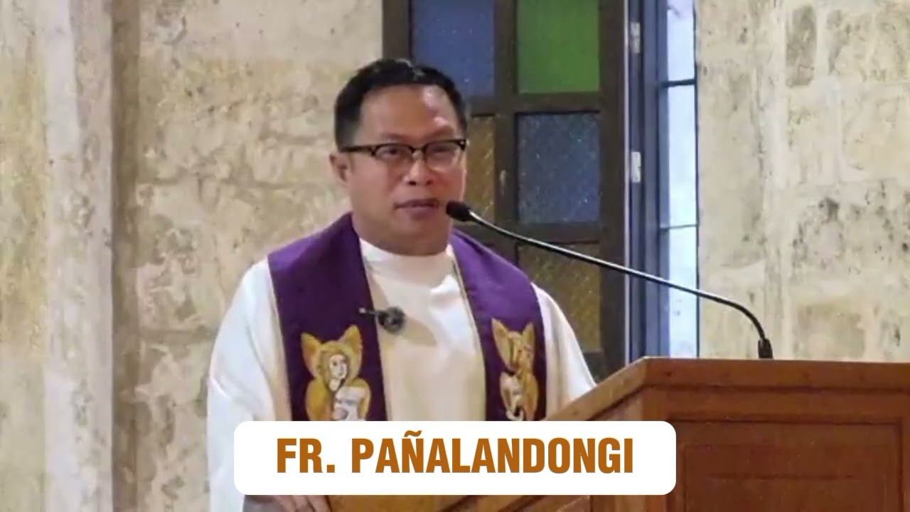 HOMILY || MARCH 03, 2026 || FR. PAÑALANDONGI 