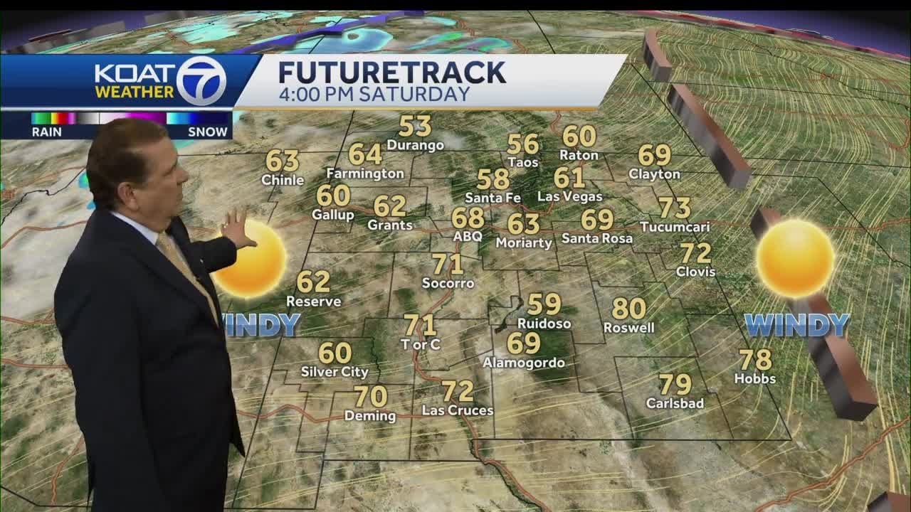 Warming conditions before windy weekend - YouTube