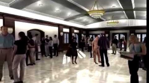 ArchVision sample RPC lobby animation  2 5d and 3d People