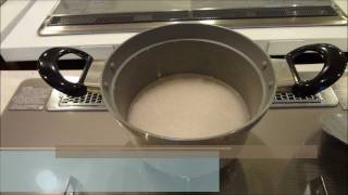 リンナイ(rinnai)炊飯専用鍋 RTR-300D1 自動炊飯モードでチャレンジ
