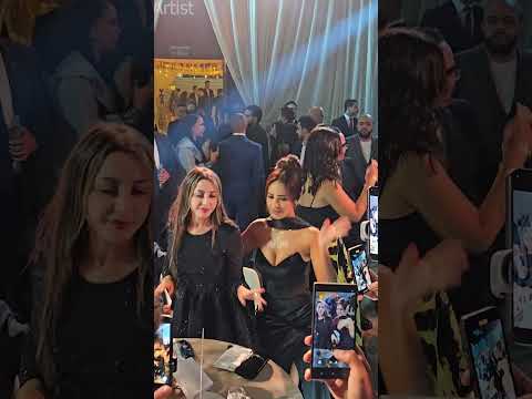 رقص رنا سماحة مع جنات في حفل زفاف احمد جمال وفرح الموجي