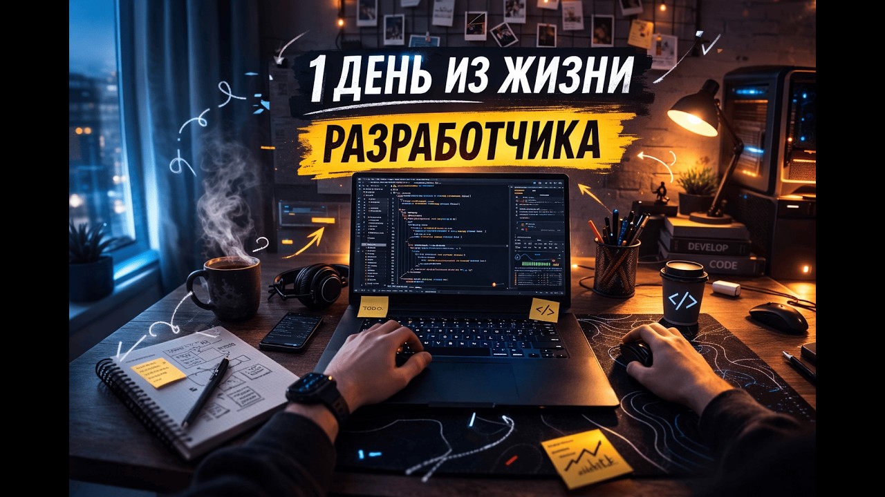 1 ДЕНЬ ИЗ ЖИЗНИ РАЗРАБОТЧИКА НА УДАЛЕНКЕ