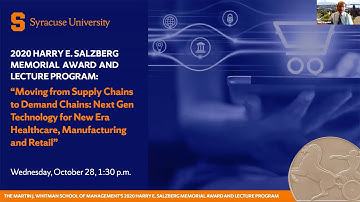 Salzberg 2020-21 (Webinar I): Moving from Supply Chains to Demand Chains