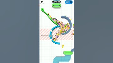 Rope and Balls level 100 cek #gameoffline #gameplay #anakanak #game #asahotakanak #gaming #shorts