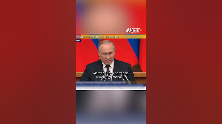"Wiem, ale nie powiem" - Putin grozi  bronią, ale nie chce powiedzieć jaką #Shorts