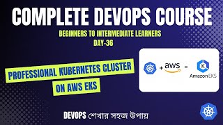 Day-36 | Professional Kubernetes Cluster on AWS EKS | Step-by-Step Hands-On Tutorial