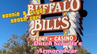 Bonnie & Clyde death car - Buffalo Bills casino state line NV CA