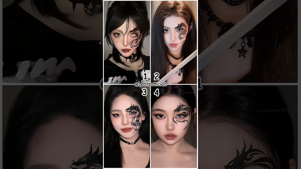 Douyin Dragon Makeup Transition🐉🐉🐉