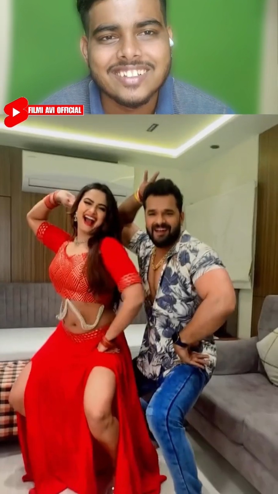 Sitalahari Song Khesari Lal Yadav \u0026 Neelam Giri Dance Video | Reaction Video | #shorts #remix